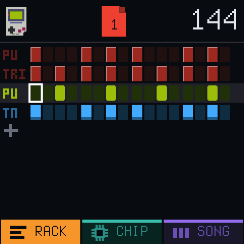 The rack: every channel's steps